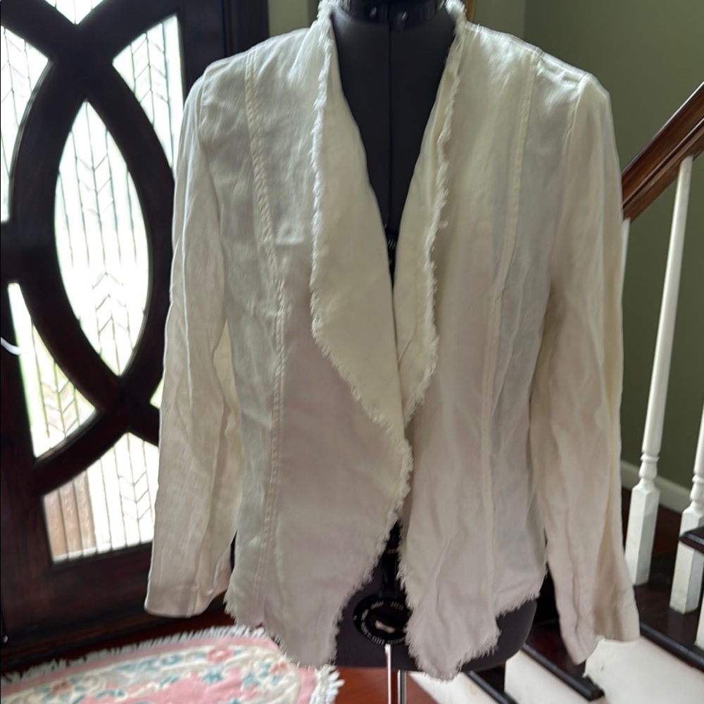 Elegant White Women's Jacket